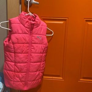 Cute puma vest .  Hardly worn!  Perfect for fall
